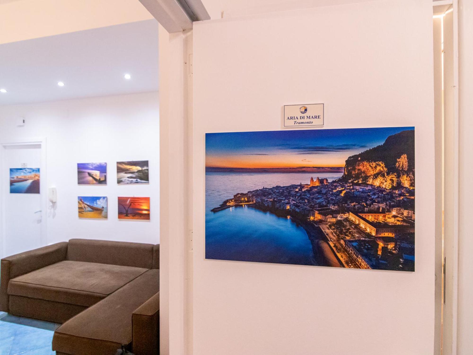 Aria Di Mare Rooms Cefalu Bagian luar foto